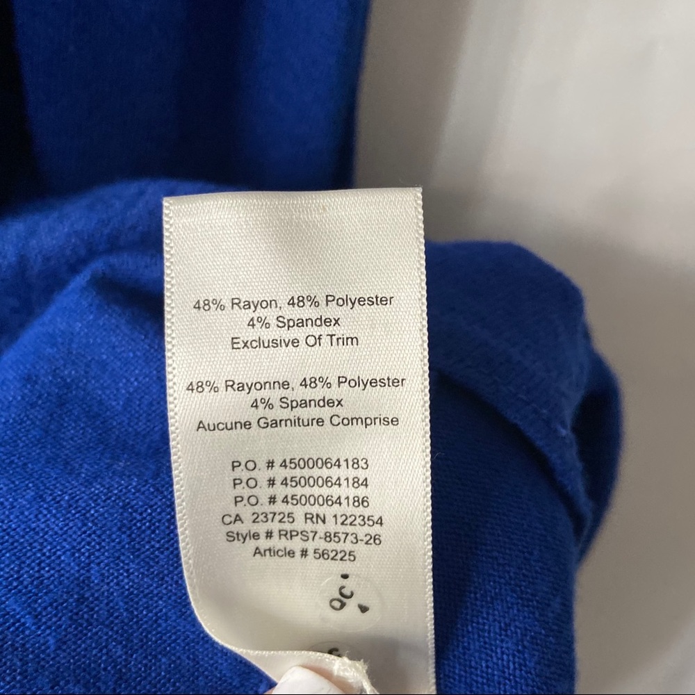 Wilfred Free Aritzia Rafaeli Blue Swing Dress - Picture 6 of 6